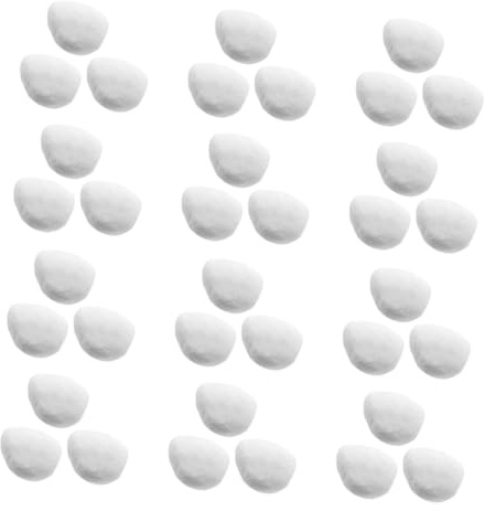 ifundom Vase Décoratif Galets Blancs pour Plantes Intérieur Remplissage de Pots Accessoires de Bricolage pour Aquariums et