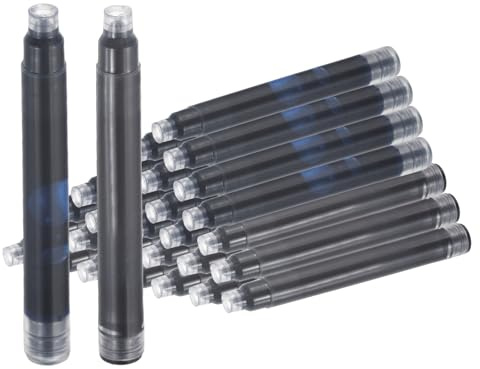 PATIKIL 30 Piezas Diámetro Interior De Cartuchos De Tinta Negra/Azul Negro