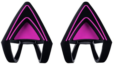 Razer Kitty Ears - Kitty Ears for All Kraken Headsets (Engineered to Fit Your Kraken, Adjustable, Waterproof) Neon Purple