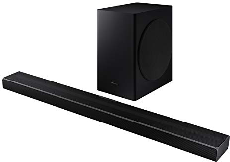 Samsung Soundbar HW-Q60T, 360 W, 5,1 Ch, kabelloser Subwoofer, Dolby Digital 5.1, DTS Virtual:X, Q-Symphony und Acoustic Beam-Technologie