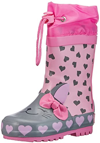 Playshoes Cordón Para Botas de Agua, Botas de lluvia Unisex niños, Gato, 28 EU