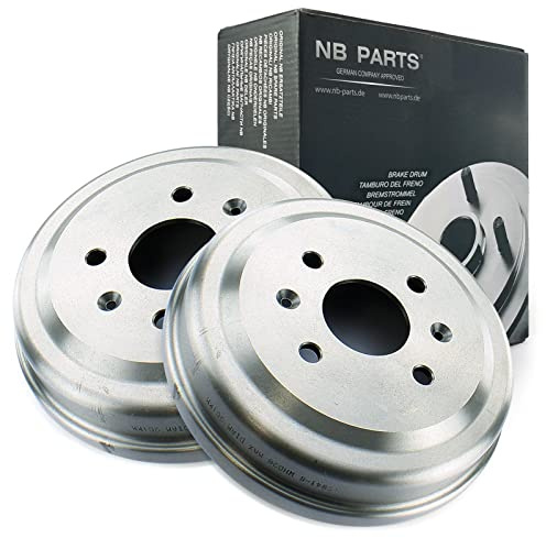 NB PARTS 2x Bremstrommel Bremstrommeln hinten passend für Chevrolet Aveo Kalos Spark Daewoo Kalos