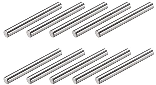 METALLIXITY 10Stk Dübelstifte 304 Edelstahl Regalstifte für Metall Gerät Möbel Einbau DIY 5mmx40mm