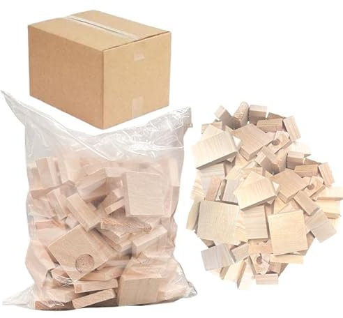 STOREX 2KG Ready to Burn Wooden Kindling Sustainable Wooden Half Cuts Pieces Fire Starters For Open Fires Camping Stoves Pizza Ovens Stove & Camping Wood Fuel Fire Wood