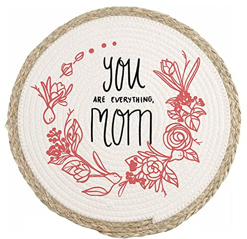 Generico Mamma Tu sei Tutto Tovaglietta Alimentare in Vimini Personalizzata con Foto Idea Regalo Festa della Mamma 2023 Compleanno Natale Pasqua Sottopiatto Colazione Pranzo Cena Casa Ufficio