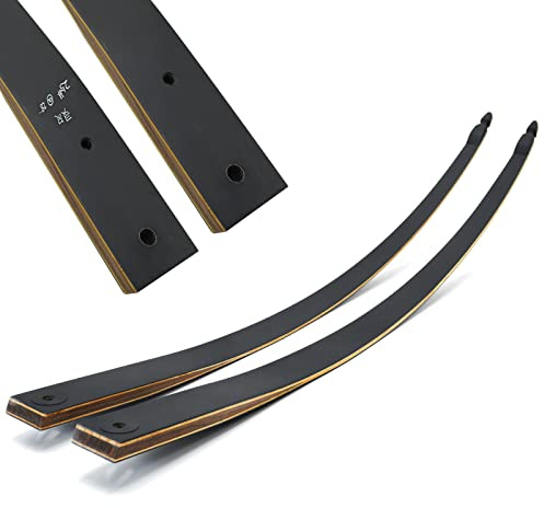 OUBOTER Black Hunter Longbow Limbs Replacement 20lb 25lb 30lb 35lb 40lb 45lb 50lb 55lb 60lb Archery Takedown Longbow Hunting (20)