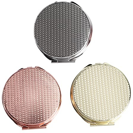 Cabilock 3pezzi Porta Pillole Contenitore Per Medicinali in Metallo Portatile Organizer Custodia Per Conservazione Leggero e Robusto Adatto Ai Viaggi