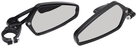 Yctze Espejo Retrovisor Antideslumbrante con Extremo de Barra de 7/8 Pulgadas, Apto para Grom CB1000R CB1300 CB600F, Espejo Retrovisor Lateral del Manillar para Motocicleta