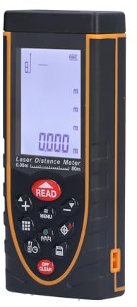 Topyond Hochpräziser Tragbarer Laser-Entfernungsmesser, Wiederaufladbar, 2,4-Zoll-Display, Tragbar, Klein, Für Den Außenbereich, Präzise Entfernungsmessung