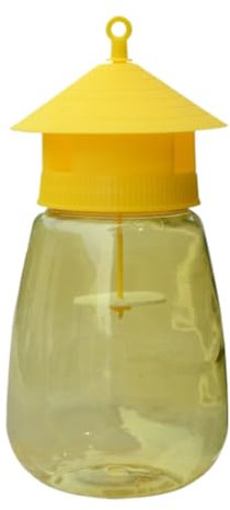 Kexpery Trappola per mosca di frutta assassino di mosca di frutta con foro di sospensione trappola per drosofila riutilizzabile per trappola per insetti di frutteto controllo dei parassiti