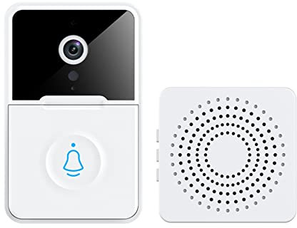 MZZYG Sonnette visuelle Sonnette Vidéo sans Fil Interphone Visuel Numérique WiFi 2.4G 5G Garde Électronique Étanche 1080P Caméra De Sécurité À Domicile pour la sécurité à Domicile