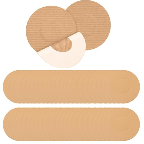 Kit de 50 Patchs Adhésifs pour Capteurs Freestyle Libre 1/2/3, Pansements Étanches et Confortables, Protection Optimale pour Lecteurs de Glycémie, Adaptés aux Activités Sportives (Set C)