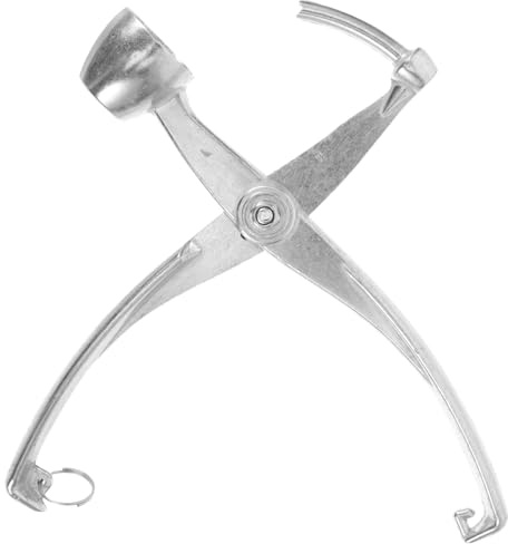 POPETPOP Snocciolatore Ciliegie Professionale in Metallo Resistente Denocciolatore Casa Ergonomico per Rimuovi Torsoli Frutta Utensile e Durevole