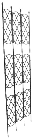 Treillis pour plantes grimpantes en pot | Structures obélisques de culture de légumes | Treillis de support pour plantes en pot d'intérieur – pour balcon, terrasse, cour, cour, clôture