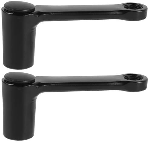 NOLITOY Brazo de Biela de Bicicleta de Montaña de Aleación de Aluminio Juego de 2 Brazos de Manivela Desmontables Palanca de Pedal Estándar para Repuesto y Accesorios de Ciclismo
