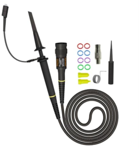Hipzeepo P4250 Sonda per Oscilloscopio 250MHz 2KV Alta Tensione 100x Isolata per Sicurezza Spina BNC Interfaccia Universale