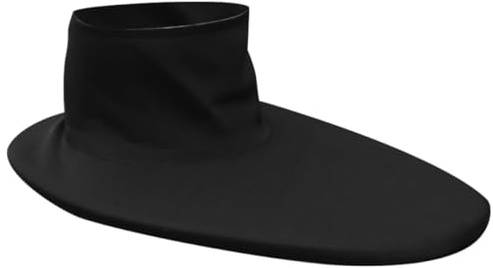 KJHBV Spritzdecke Kajak Neopren 85 105cm Schwarz für Paddler und Outdoor Kajak Einsätze mit Abnehmbarem Design