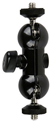 Ayex Mini Magic Brazo con rótulas en Ambos Lados y Tornillos de 1/4