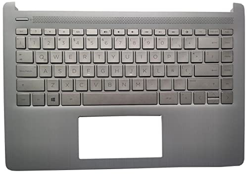 New Spanish/Latin Keyboard for HP Pavilion 14-DQ 14S-DR 14Z-FQ TPN-Q221 EA0PA003010 with Palmrest Upper Cover Case