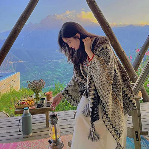 Fleece-Decken und Überwürfe for Erwachsene, Dicke, Warme Winterdecken for Zuhause, Luxuriöse, Tragbare Decke Ärmeldecke Cozy für Erwachsene & Kinder, Sofas, Sofas, Reisen, Camping,#6,135x110cm