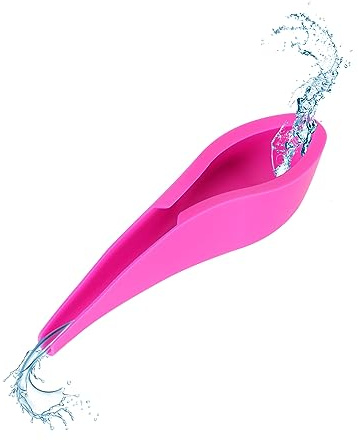 Dispositivo De Micción Femenina, Urinario Femenino para Mujeres, Embudo De Orina De Pie De Silicona, Bolsa De Transporte Discreta, Embudo De Orina Reutilizable para Mujeres(Pink)