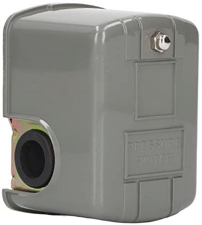 Wasserpumpen Steuerschalter, ZG1/4 Zoll Pumptrol Automatische Haushaltsdruckeinstellung Druckerhöhungspumpen Druckschalter 0,8-5. 0bar Einstellbarer Differenzdruckschalter 110-230V
