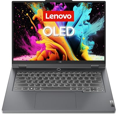Lenovo Legion Slim 5 Gaming Laptop | 14,5 2.8K OLED Display | 120Hz | AMD Ryzen 7 7840HS | 16GB RAM | 512GB SSD | NVIDIA GeForce RTX 4060 | Win11 Home | QWERTZ | grau | 3 Monate Premium Care