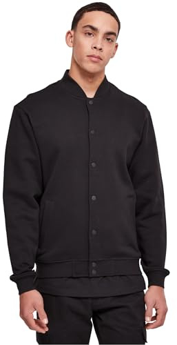 Urban Classics Herrjacka, ultratung solid collegejacka, svart, XXL, svart, XXL