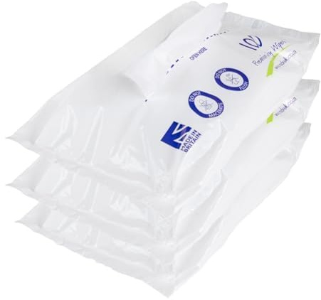Easy Care Solutions Standard Patient Dry Wipes - Large 28cm x 32cm (3 Packs of 100)