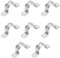 MEXRUMI 10 Pezzi U-Fascette Metalliche Stringitubo M20 Fascette Stringitubo Acciaio Inossidabile Fascette Fisse Per Tubi Morsetto Per Tubo Staffa A U Morsetto Fissaggio Tubo Per Tubi Da Ø 20 Mm
