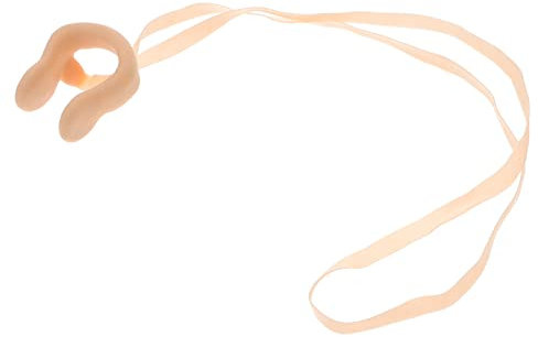 Happyyami Nasenklammer Zum Schwimmen Mit Riemen Und Latexstöpseln Für Junge Mädchen Und Erwachsene Sichere Nasenklammer Zum Schwimmen Mit Schnur Zum Verhindern des Verlusts Im Wasser