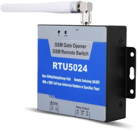 Motore per cancello scorrevole RTU5024 GSM Apri del Cancello Interruttore del Relè di Controllo A Distanza Senza Fili Porta di Accesso Antenna Lunga Chiamata Gratuita 850/900/1800/1900 MHz Apriporta(A