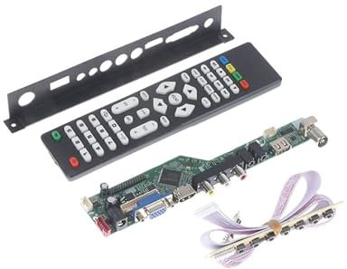 TV Motherboard T.SK105A.03 Universal LCD TV Controller Driver Board PC/VGA/USB Interface Replace T.V53.03(D)