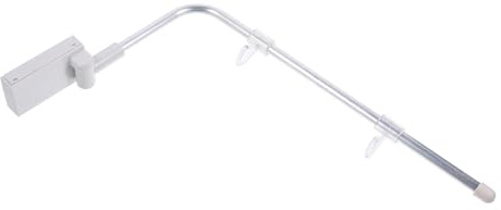 Garneck Supporto Magnetico per Cartelli con Base e Barra Trasparente Porta Cartello Stabile per Esposizione in Negozi e Uffici