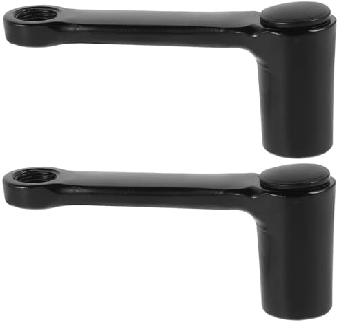 UKCOCO Accesorios para Pedales de Bicicleta de Montaña, 2 Brazos de Manivela de Aluminio Livianos, Repuesto para Bicicletas Eléctricas y Ciclismo