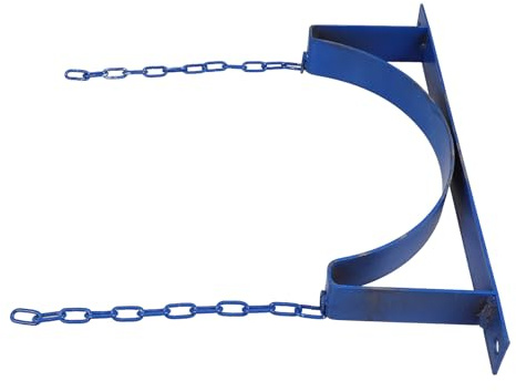 Alipis Soporte de Pared para Tanque de Gas de Hierro Resistente, Montaje Seguro para Botellas de Gas en Laboratorio y Hospital, Soporte Anticaída para Cilindros Estilo Estilo Aleatorio