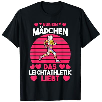 Nur ein Mädchen, das Leichtathletik liebt T-Shirt