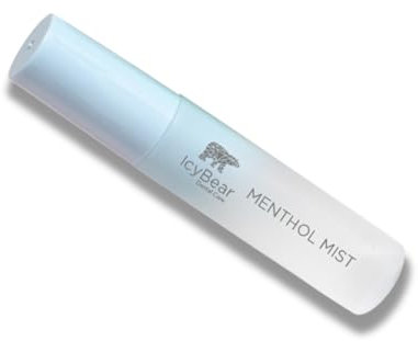 ICY Bear Long Lasting Menthol Mist Mouth Spray Pump - 17ml - Pocket Breath Freshener for Tongue and Mouth Treatment - Mouth Freshener Spray for Freshening Bad Breath and Dry Mouth Relief