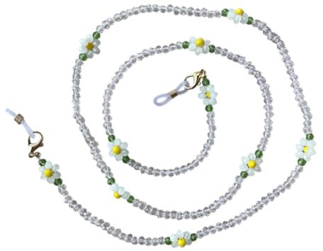 BESTYASH 2 Stk Anti-Drop-Hängekette für Masken Lanyards für Frauen Brillenkette aus Acryl Halsketten schmuck ketten schnapsgläser Brille Anti-verlorene stylische Halskette Kunststoff