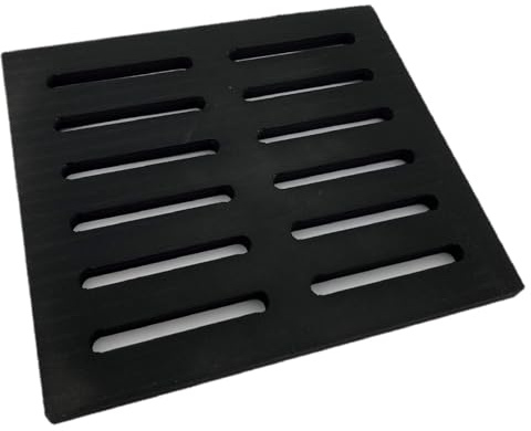 Kaminrost - Passend für Hark Kaminöfen inkl. Modellübersicht - Ascherost Kamin aus massivem Stahl - feuerfest & hitzebeständig - Kaminrost Feuerrost Kaminofen Rost [225x180x10 mm]
