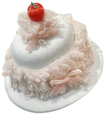 YIGZYCN Pince à cheveux légère et confortable avec motif gâteau crème pour femme à la mode