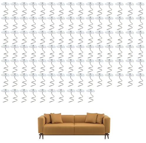 100 Stück Fester Spiralnagel,Twist Pins Polsternägel Heftzwecken Ziernägel,Polster Fixed Pins Twist Pins Klarköpfe,für Polster Couch Chair Autosofa Dachhimmel Reparatur Matratzen Bedskirts Headliner.
