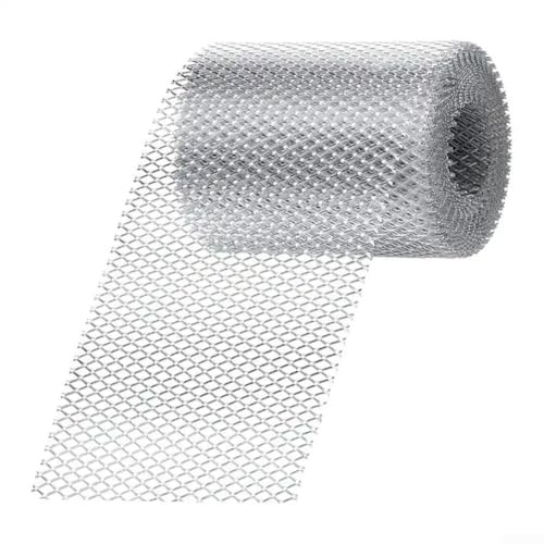 Jotekonoby Aluminium Gutter Guard Mesh Roll For Leaf Protector Cover, Rust-Resistant Aluminium Gutter Covers and For Leaf Guards for Gutters up to 5 Inch Wide, Easy to and(12.7cm)