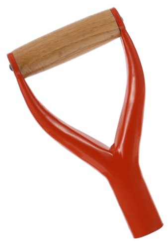 BIUDECO Poignée Y Acier pour Pelle et Bêche Manche de Rechange Ergonomique Poignée Confortable pour Outils de Jardinage Installation Facile et Réutilisable Adaptée Aux Pelles et Fourches