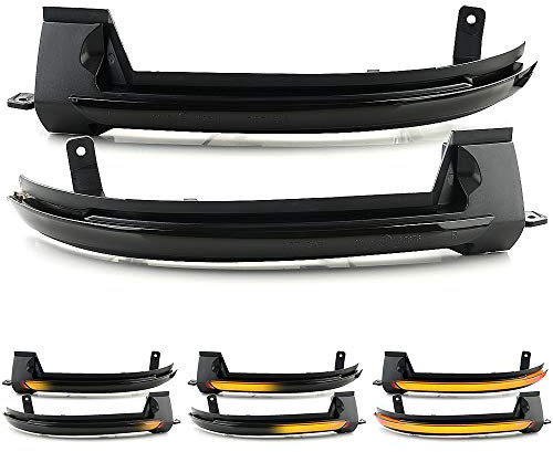 VINSTAR Ersatz für 2 x LED Spiegel-Blinker Links Rechts Seitenblinker Dynamische Laufblinker kompatibel mit Touareg II 7P V-170632