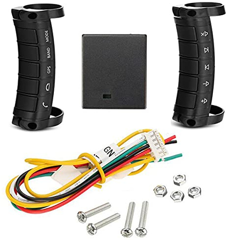 Télécommande Universelle Bouton de Volant de Voiture télécommande de Navigation de Voiture DVD/2 Din Android/Windows Bluetooth sans Fil