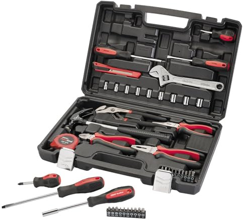Draper 70382 Redline Tool Kit (43 Piece), Red and Black
