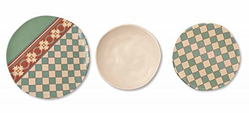 Brandani – Servizio Piatti Quadrella 18 pezzi