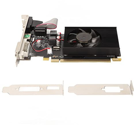 ciciglow 2GB DDR3 Graphics Card, 64bit HD6450 3600MHz 2048MB Graphics Cards PCI Express x16 2.1 Interface Desktop Video Card Supporting HDMI/DVI/VGA