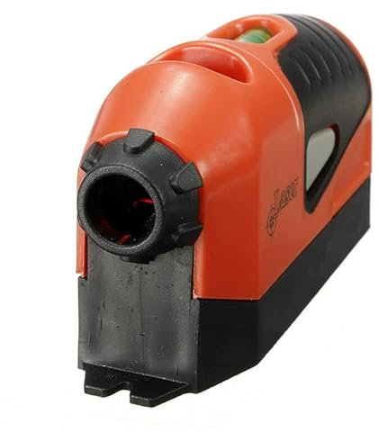 Riloer Universal Laser Edge Tool, Laser Edge Niveau Ligne Straight Guide Ligueur Ligne Spirit Vertical Mesure Tool, Per La Costruzione Esterna Interna